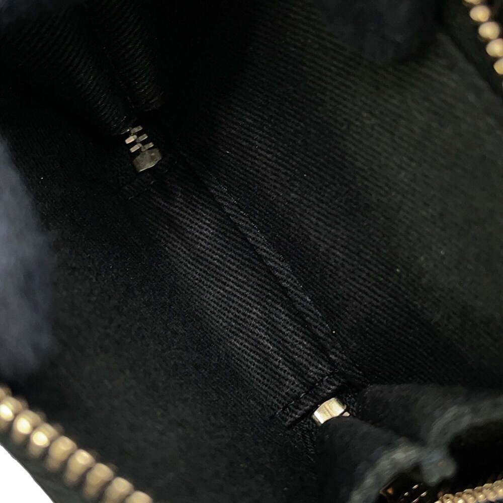 CHANEL Authentic Black Caviar Leather Logo Wallet - Picture 13 of 16